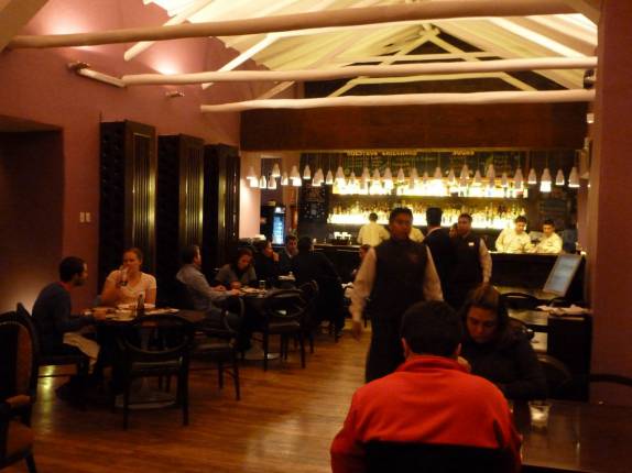 O famoso restaurante Chicha, em Cusco, no Peru, local da nossa despedida dessa cidade inesquecível